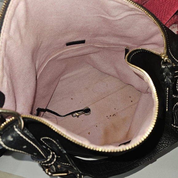 DOONEY BOURKE Leather Hobo Shoulder Bag Handbag Bag Oversized - Picture 8 of 8